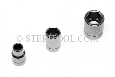 #12911_316 - NM 6.0mm x 1/4 DR Stainless Steel Standard Socket. 316L 1/4dr, 1/4 dr, 1/4-dr, socket, stainless steel
